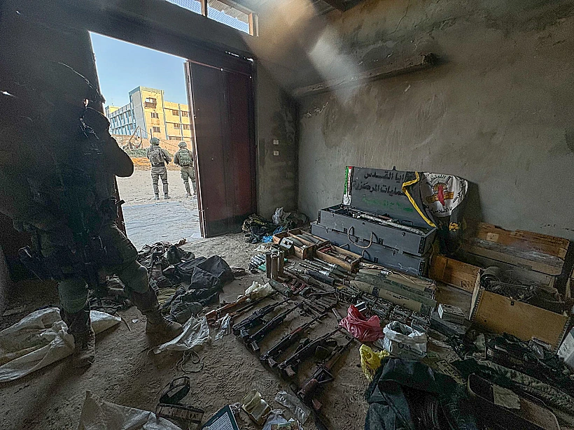 אמל"ח שאותר בח'אן יונס