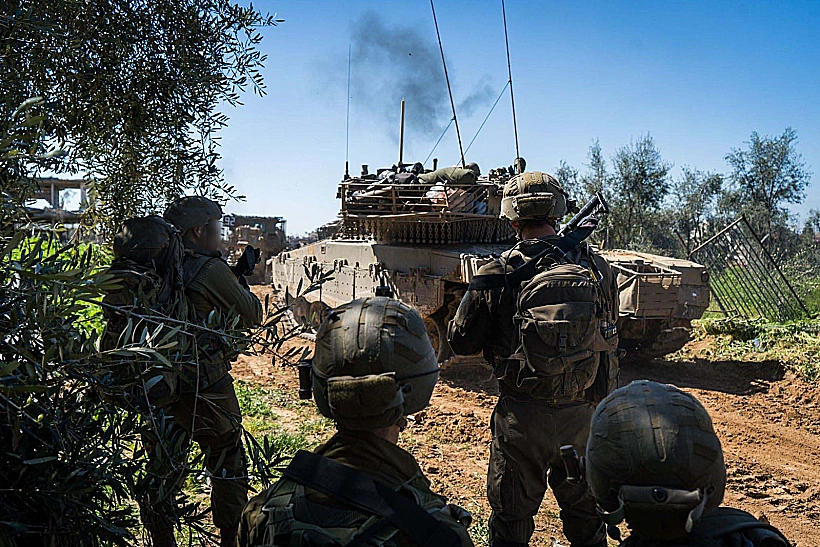 פעילות כוחות צה"ל בח'אן יונס חרבות ברזל עזה חמאס