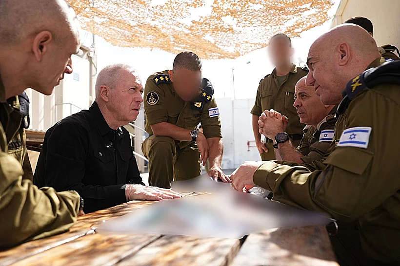 גלנט מול חופי עזה