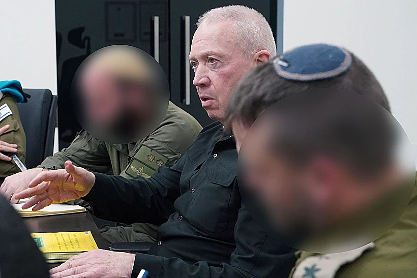 דברי שר הביטחון גלנט ללוחמי דובדבן