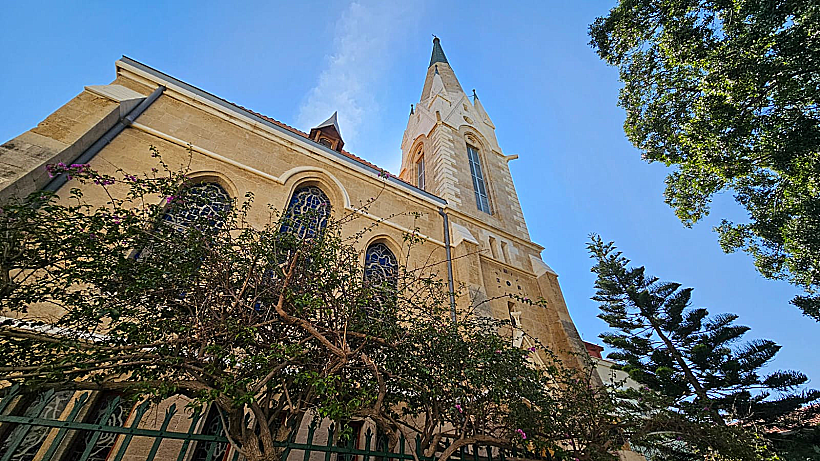 כנסיית עמנואל במושבה האמריקאית-גרמנית ביפו