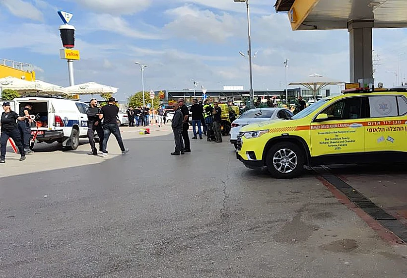 זירת הפיגוע בבית קמה