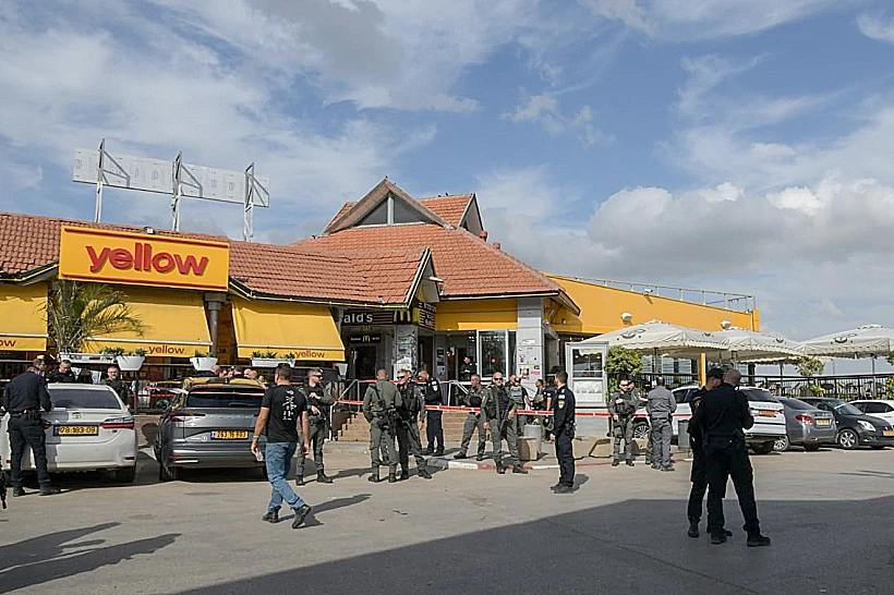 זירת הפיגוע בבית קמה