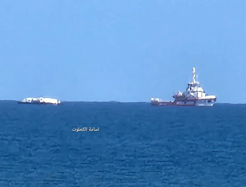 ספינת הסיוע ההומניטרי מקפריסין בסמוך לחופי הרצועה עזה צה"ל ים הים התיכון