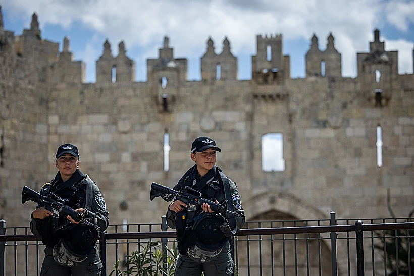 לוחמות מג"ב בירושלים