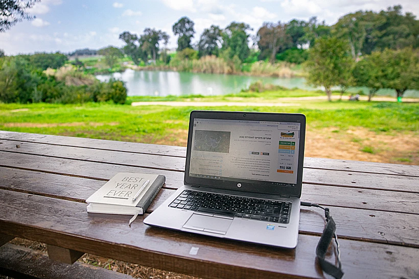 מתחמי עבודה ולימודים בטבע בשמורות ובגנים הלאומיים