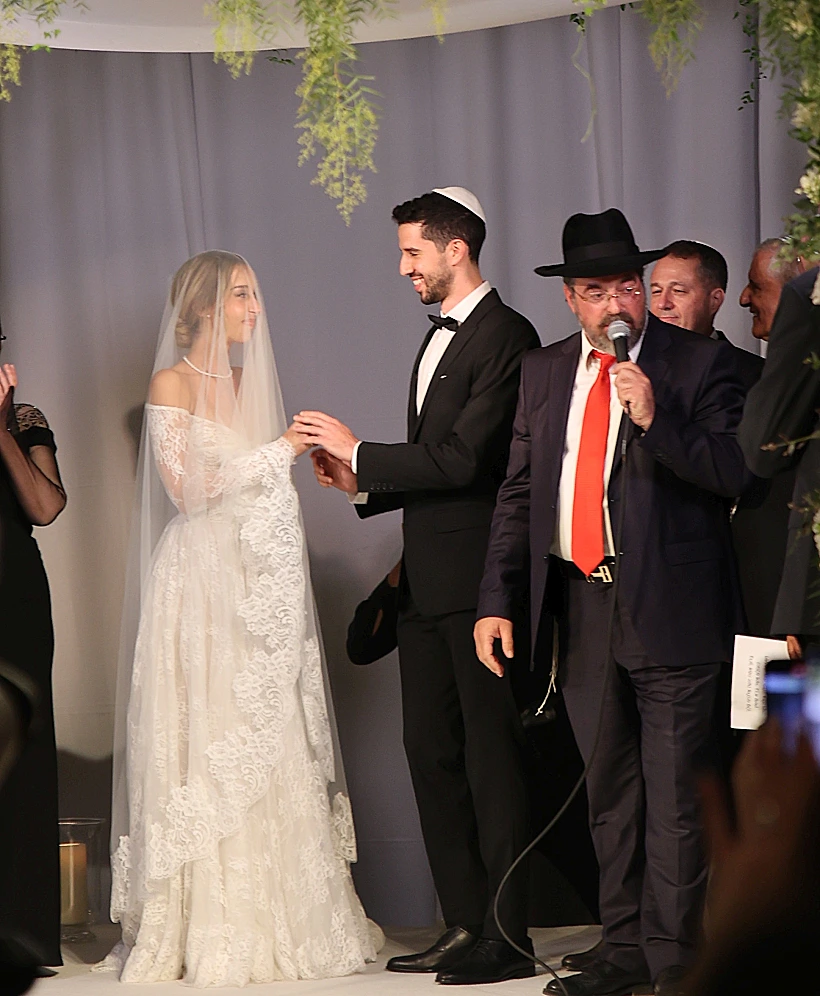 הזוג המאושר. גיא ברקת ומאיה