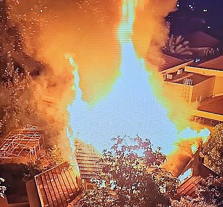 שריפה בבית הכנסת "אוהב צדק