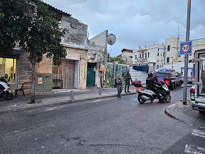 זירת הרצח ביפו