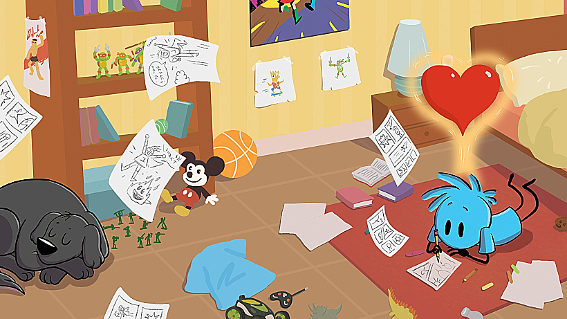 פורים במוזיאון הישראלי לקריקטורה ולקומיקס