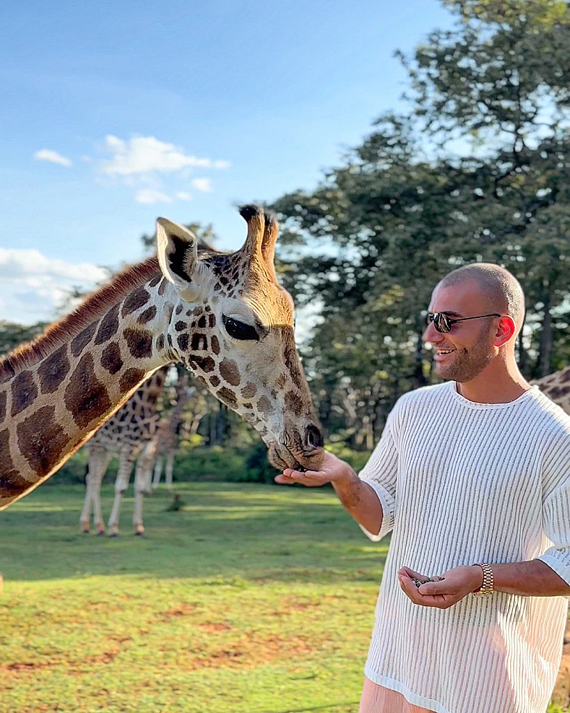 מלון Giraffe manor