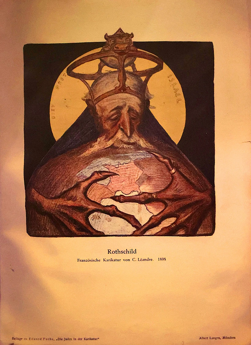 קריקטורה יהודית