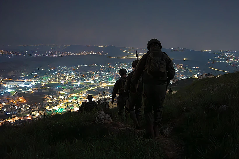פעילות הכוחות ביו"ש יהודה ושומרון צה"ל