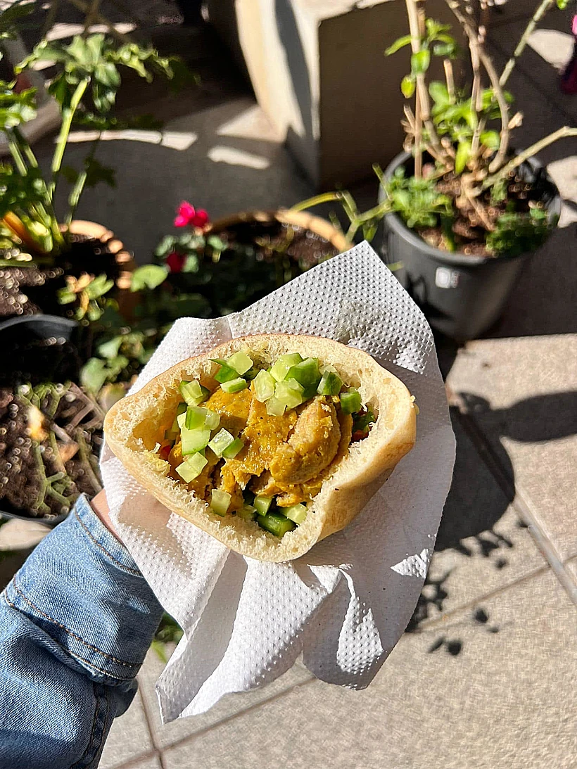 גונדי בפיתה