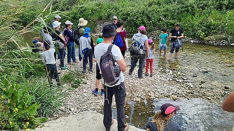 טיולי משפחות בנחל תנינים ונחל עדה