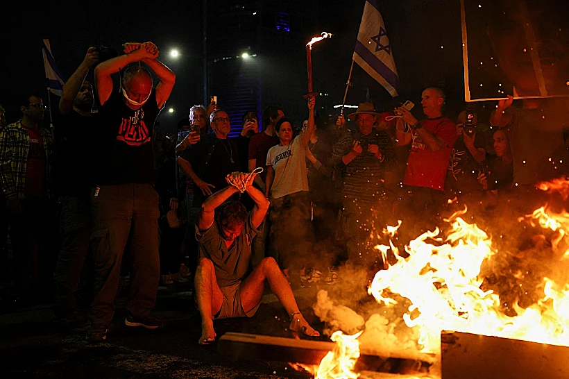 מחאות בת"א למען החטופים ונגד הממשלה
