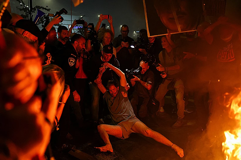 מחאות בת"א למען החטופים ונגד הממשלה