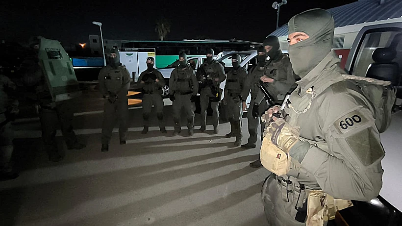 היערכות הכוחות למבצע המעצר אחות הנייה תל שבע חרבות ברזל