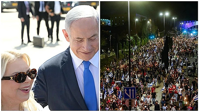 ראש הממשלה בנימין נתניהו ורעייתו שרה