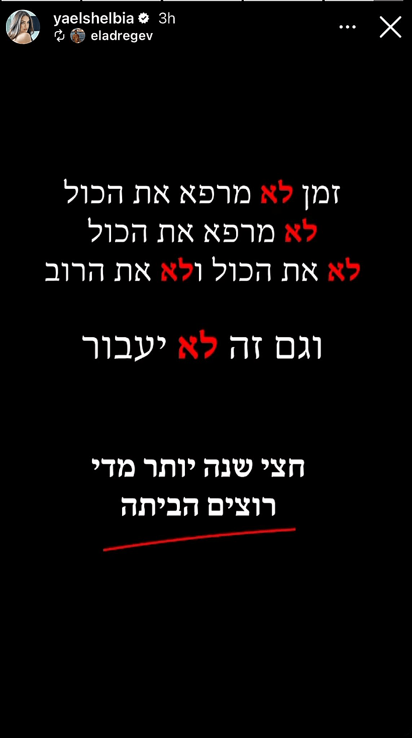 מתוך האינסטגרם של יעל שלביה