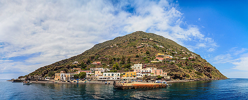 Panoramic,view,of,aeolian,island, ,alicudi,,sicily.