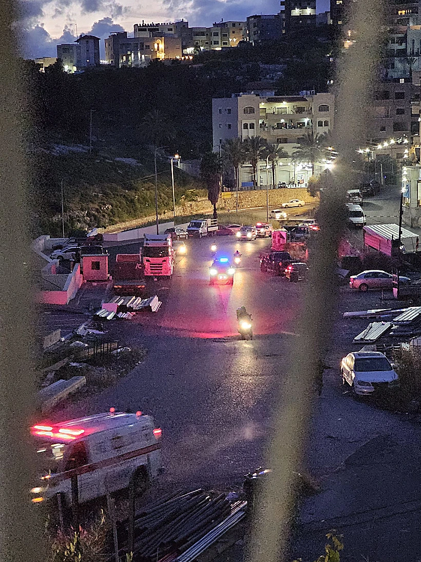 זירת הירי בנצרת