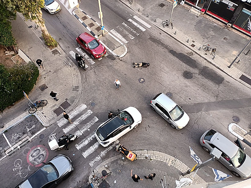 זירת הירי ביפו