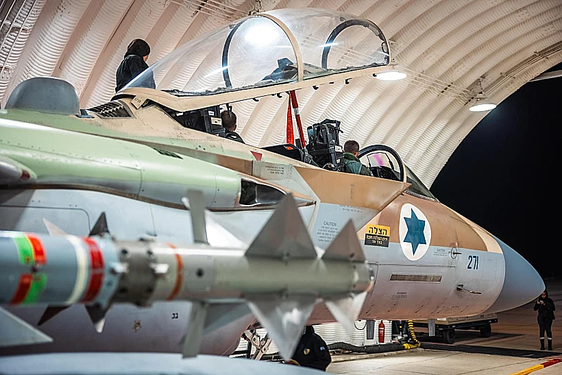 פעילות חיל האוויר לקראת המתקפה האיראנית