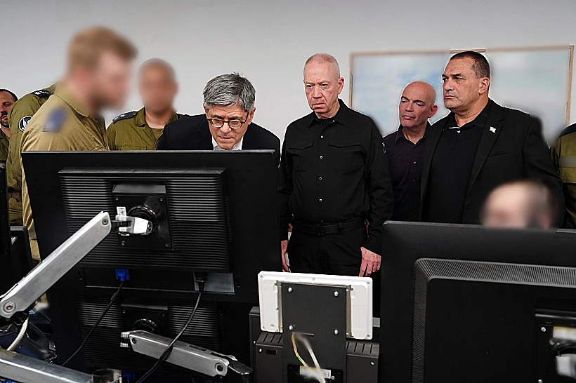 שר הביטחון יואב גלנט