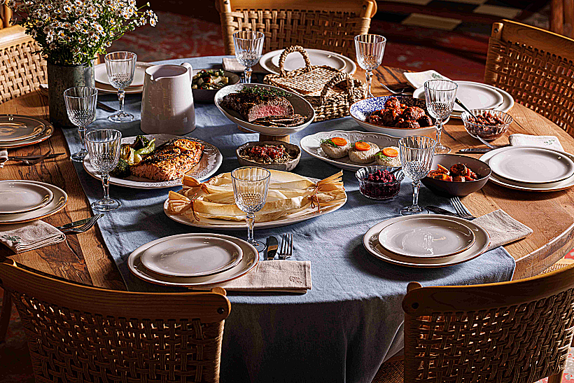 אוכל מוכן של מעדניית טנא