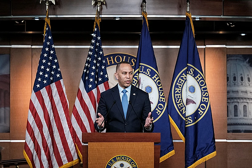 מנהיג המיעוט הדמוקרטי בבית הנבחרים, האקים ג'פריס