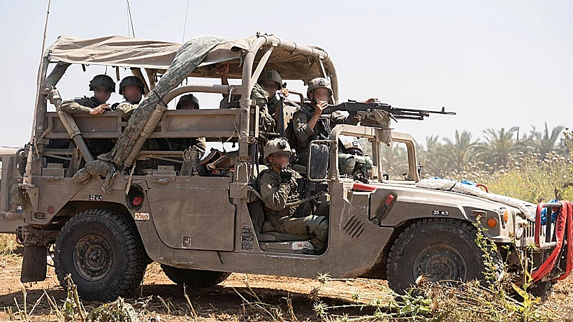 פעילות הכוחות בבית חאנון חרבות ברזל רצועת עזה