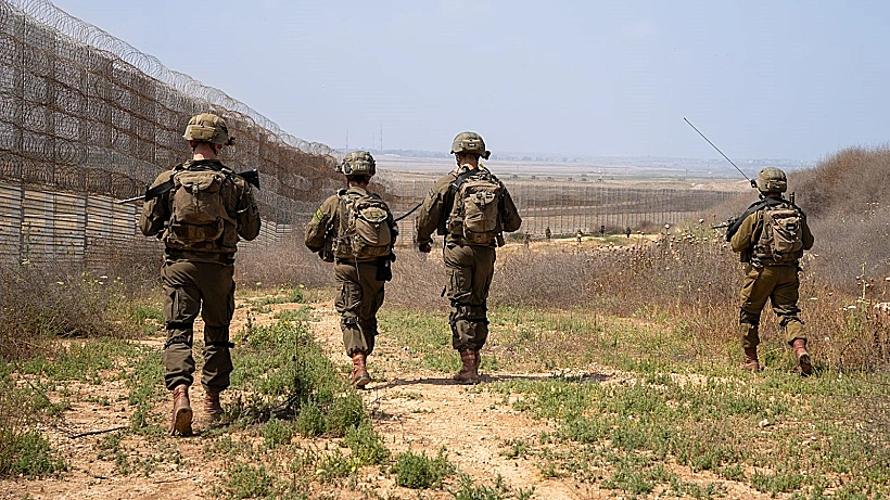 פעילות הכוחות בבית חאנון חרבות ברזל רצועת עזה