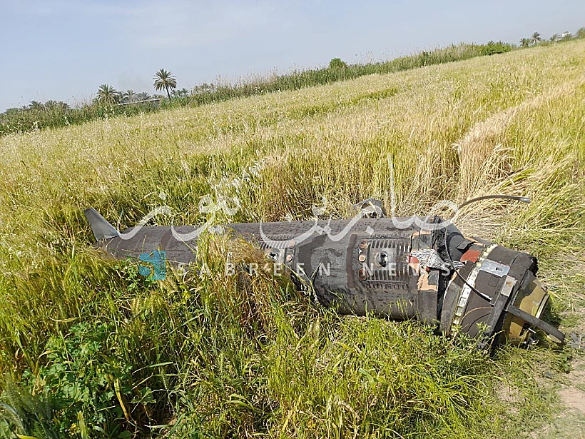 שברי טיל ישראלי בעיראק