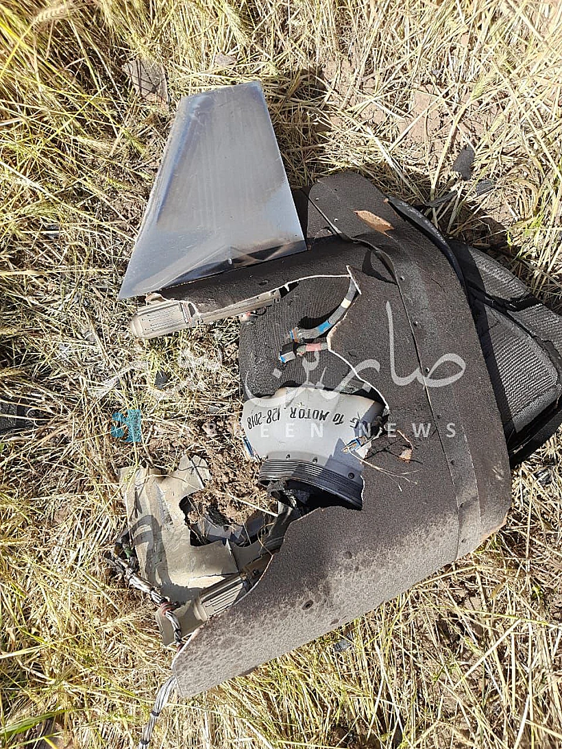 שברי טיל ישראלי בעיראק