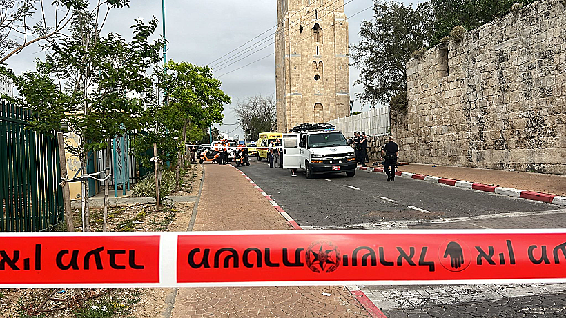 זירת הדקירה ברמלה