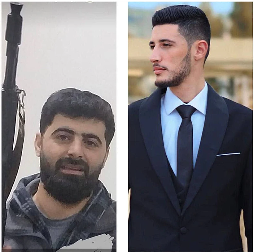 שני המחבלים שחוסלו בלבנון