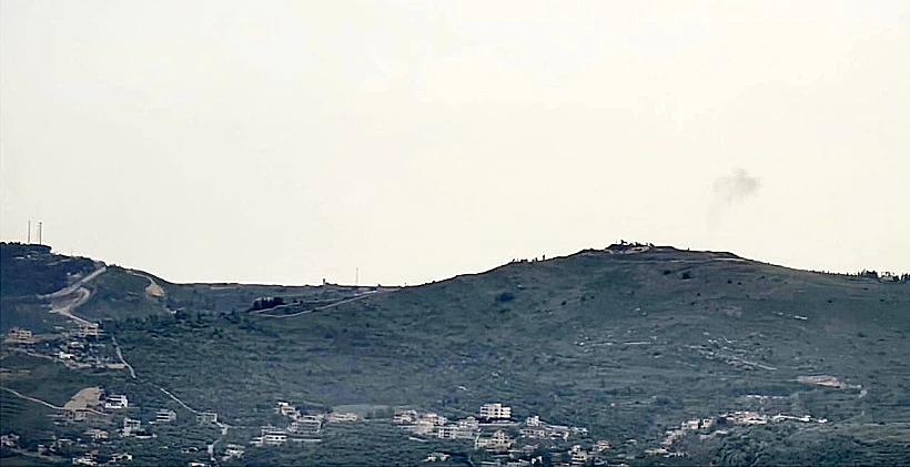 יירוט מעל מנרה ומרגליות גבול הצפון לבנון חיזבאללה