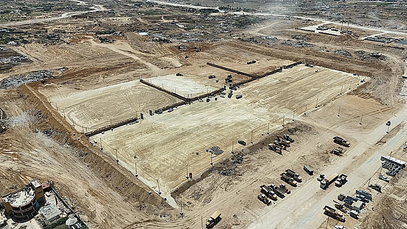 ההכנות לקליטת המזח הימי לסיוע הומניטרי בעזה