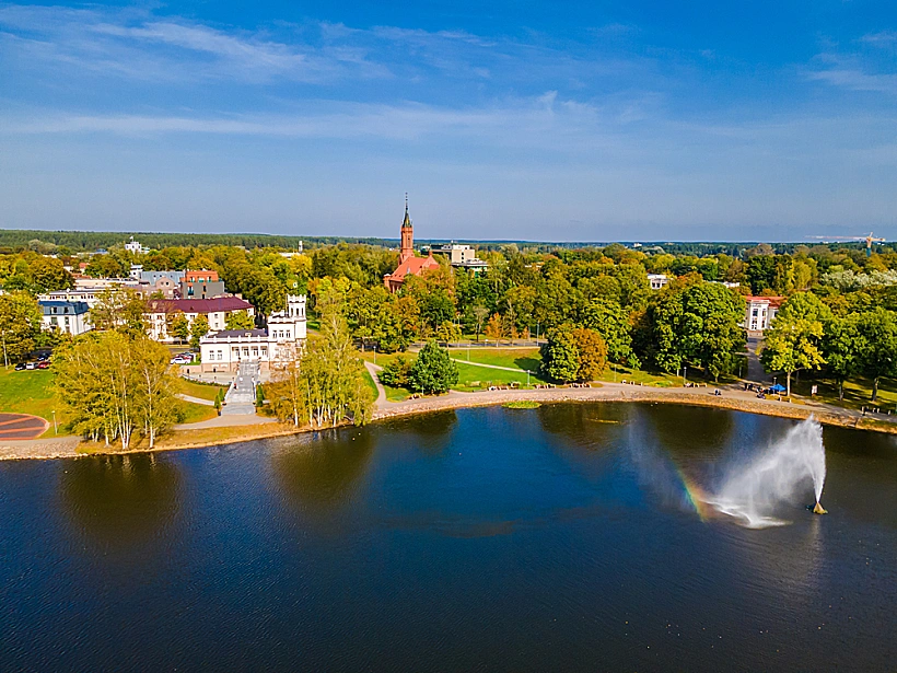 Aerial,view,of,lithuanian,resort,druskininkai