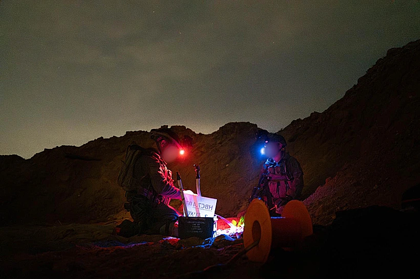 ההכנות להשמדת מנהרות בצפון רצועת עזה