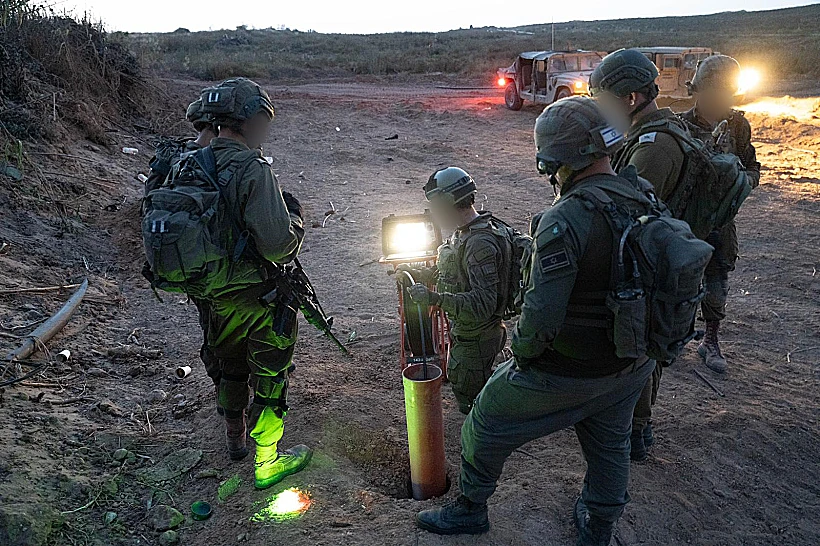 ההכנות להשמדת מנהרות בצפון רצועת עזה