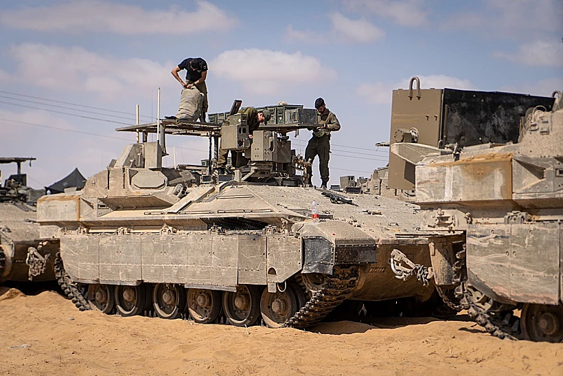 צה"ל היערכת כוחות אוגדה 162 ואוגדה 98 להמשך הלחימה בעזה