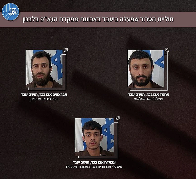 חוליית המחבלים שהוכוונה ע"י הג׳יהאד האיסלאמי בלבנון
