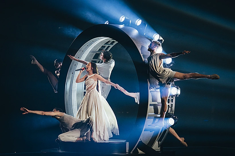 החזרה השנייה של עדן גולן על בימת האירוויזיון. מאלמו, 2024