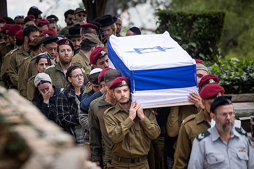 הלווייתו של רס"ר (מיל') נחמן נתן הרץ