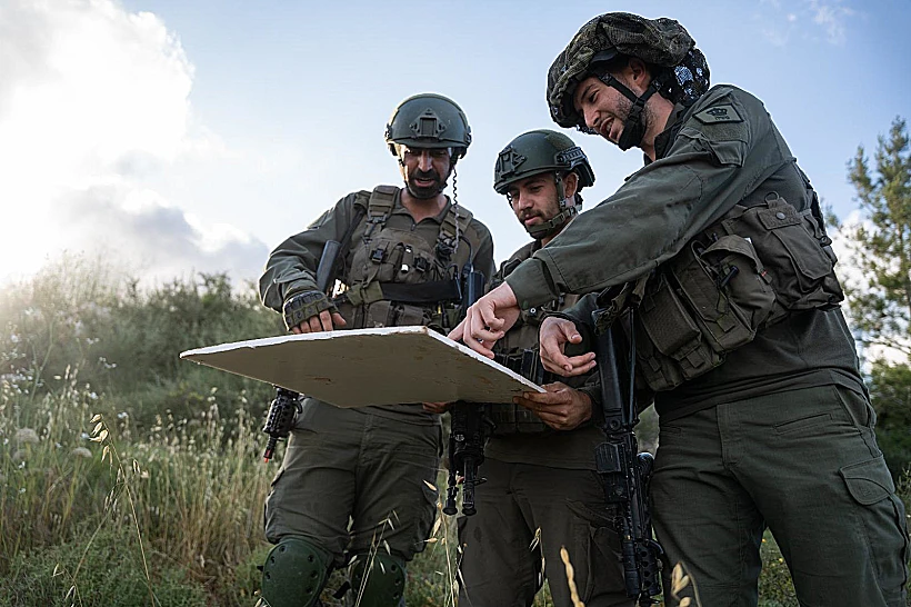 תרגול לחימה בחזית הצפונית