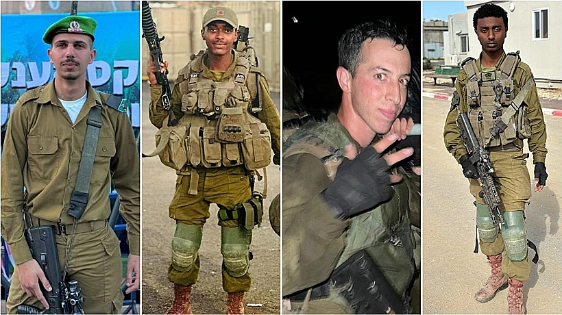 סמל יוסף דסה, סמל איתי לבני, סמל ארמיאס מקוריאו, סמל דניאל לוי