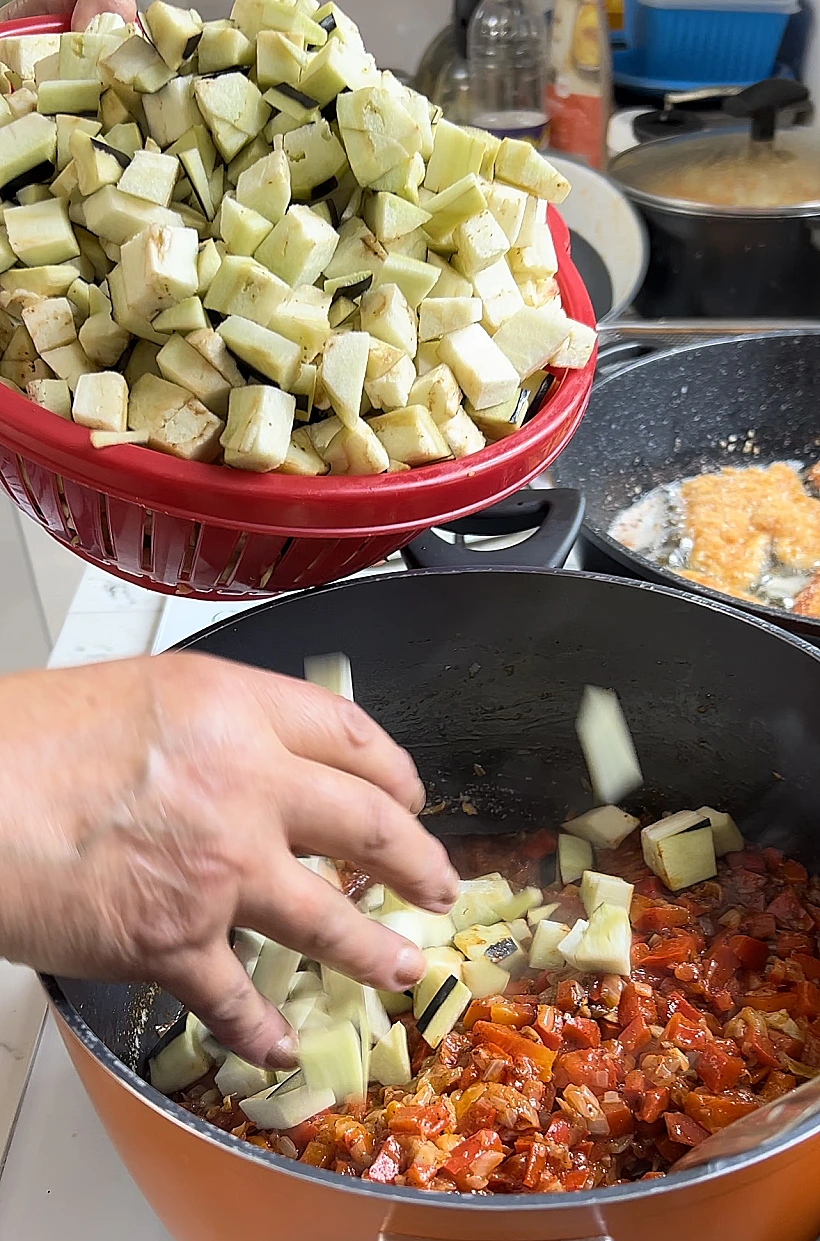 מטבוחה חצילים