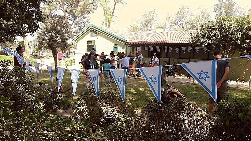 יום העצמאות בצריף בן-גוריון
